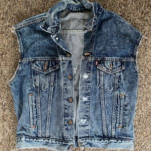Vintage Levi’s denim vest